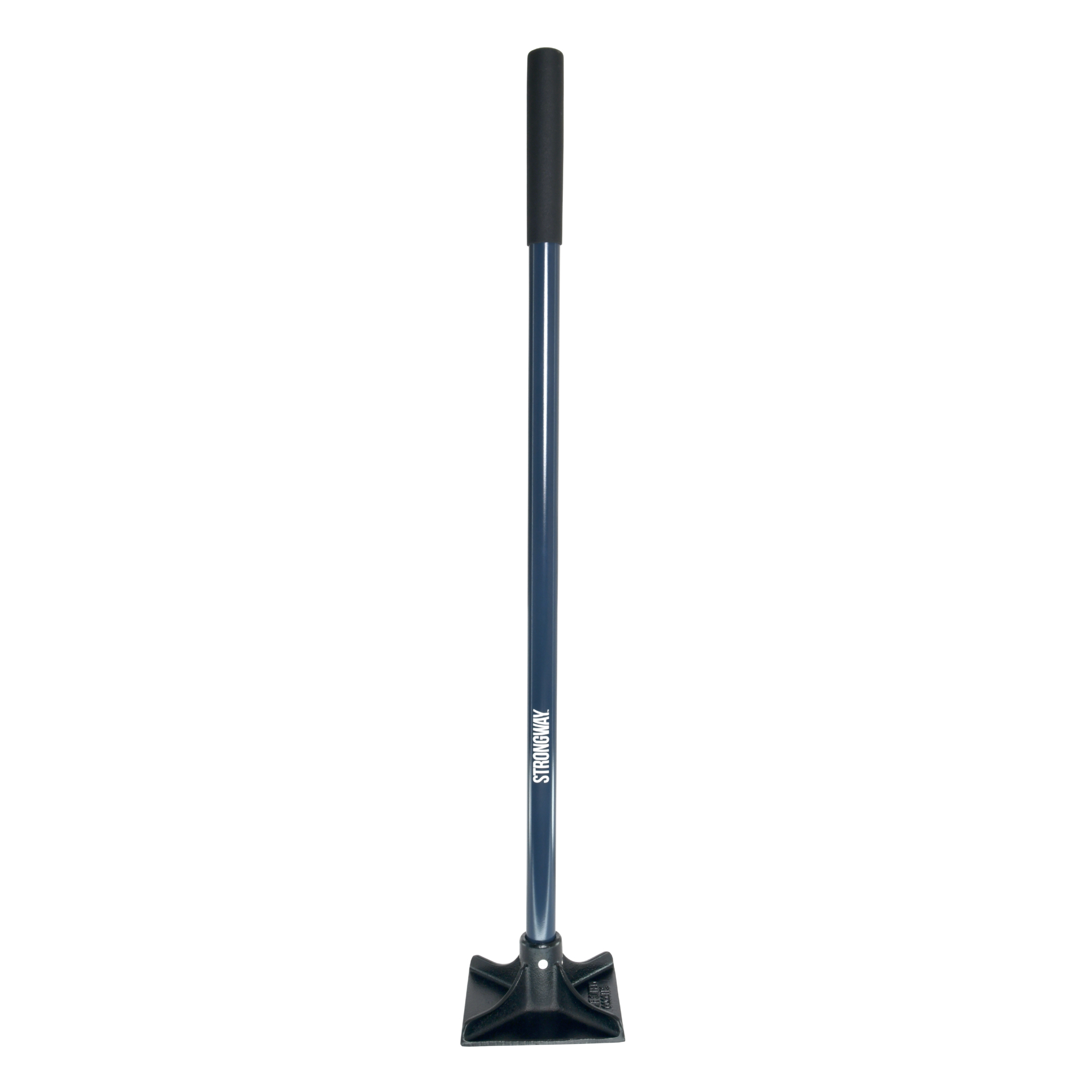 Strongway Hand Tamper, 8in. x 8in. Forged Steel Head, Heavy-Duty Handle